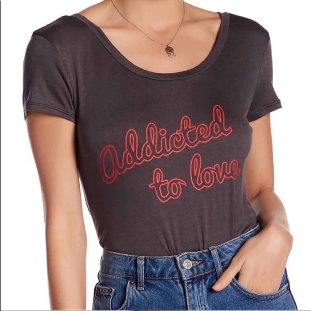 NWT•Addicted to Love•Bodysuit•Project Social T• Robert Palmer•Size L A1